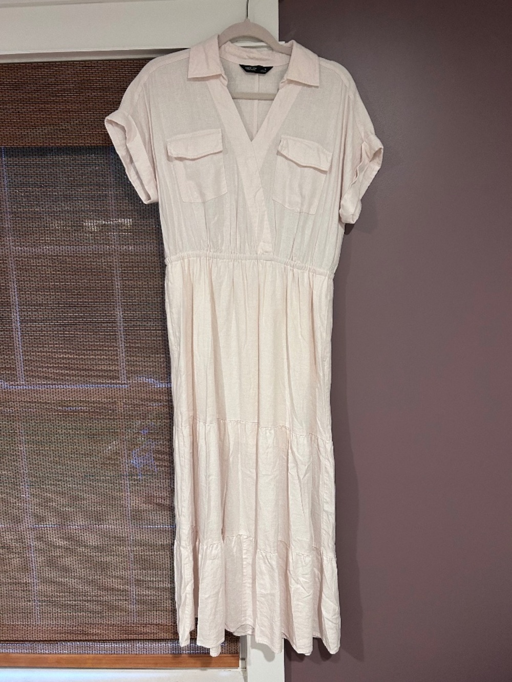 Ivory Linen Dress